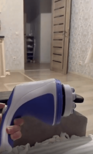 출처 : Reddit / 마사지기를 잠깐 돌리는 주인